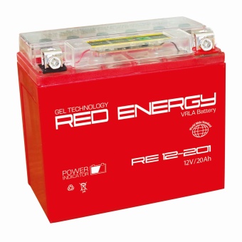 батарея Red Energy RE 12201 (YTX20L-BS, YB16L-B, YB18L-A) (RE 12201)                18ah 12V - купить в Нижнем Новгороде
